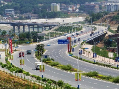 安康大道城市亮化、安康高新實(shí)驗(yàn)中學(xué)等